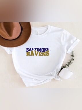 Baltimore Ravens Shirt Football Graphic Tee Fan Game Day Top